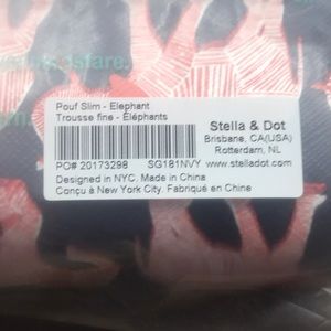 Stella & Dot Elephant Slim Pouf